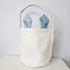 POLYESTER Easter Bunny BUCKET for SUB Blue-Design Blanks