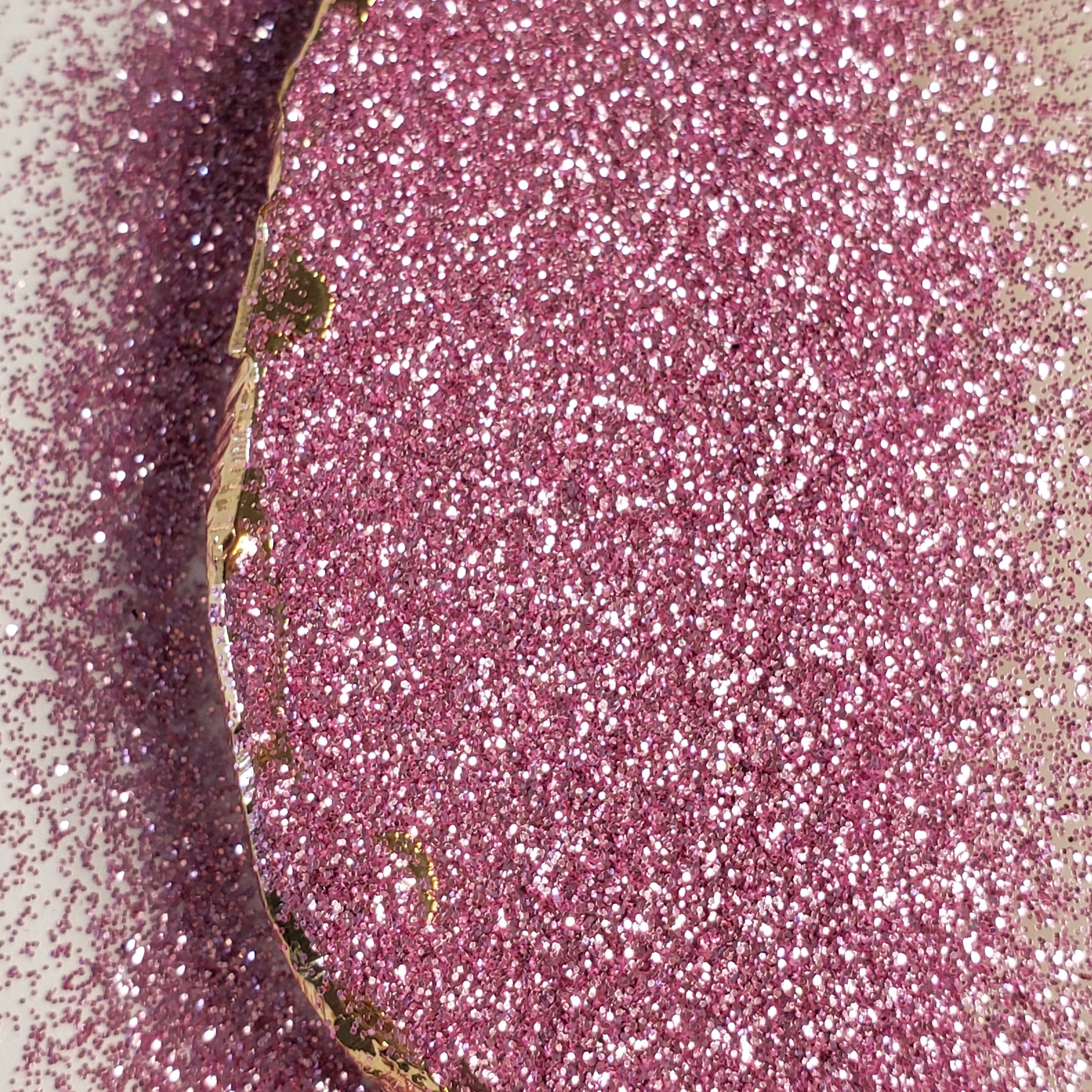 Pink Cochineal Glitter-Design Blanks
