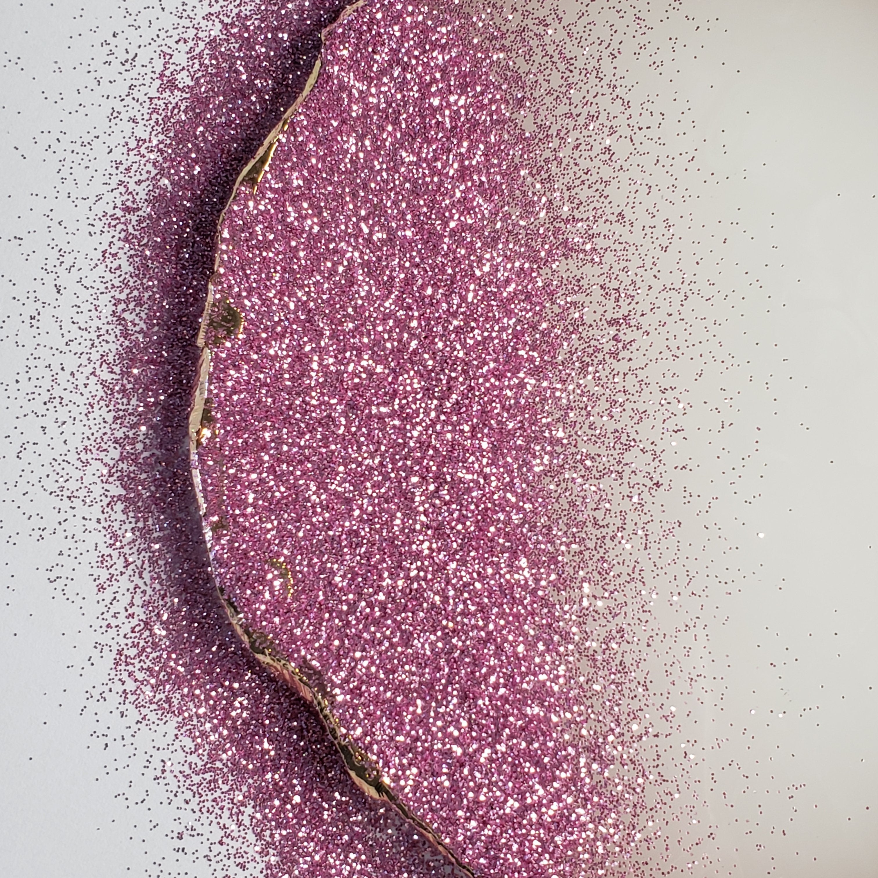 Pink Cochineal Glitter-Design Blanks