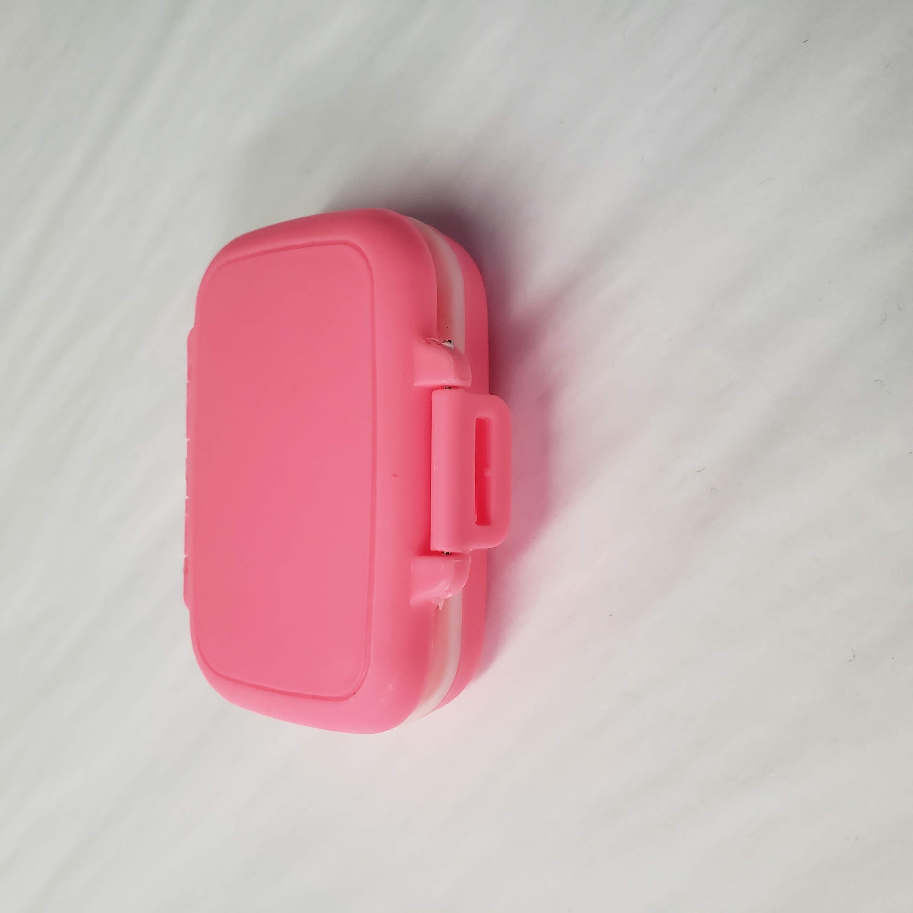 Pink Pill Box - 3 Compartment-Design Blanks