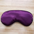 Plum Lux Silk Sleep Mask-Design Blanks
