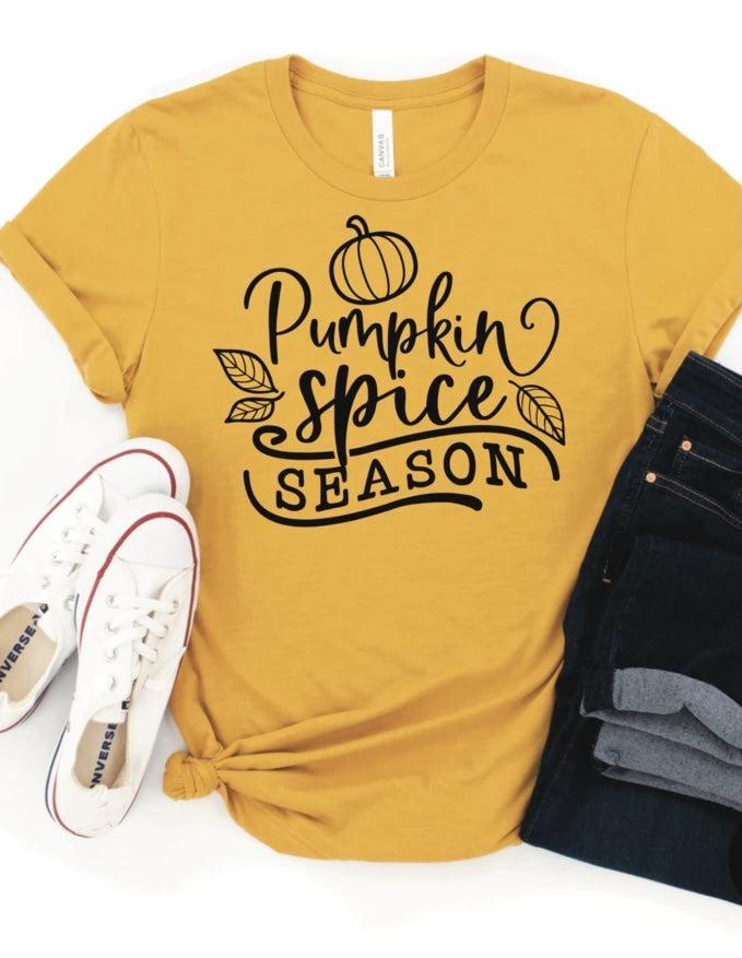 Pumpkin Spice Season - Screen Print Transfer-Design Blanks