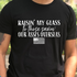Raisin' my Glass - Screen Print Transfer-Design Blanks