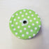 Regular Straw Lid - Green Polka Dot 10pcs-Design Blanks