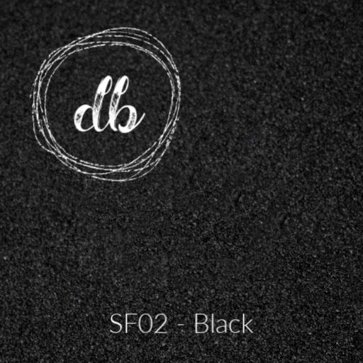 SF02 Black – StripFlock® HTV-Design Blanks
