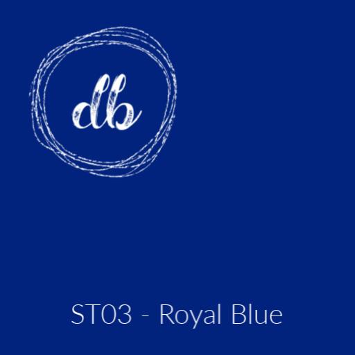 ST03 Royal Blue - EasyWeed® STRETCH HTV-Design Blanks
