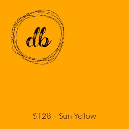 ST28 Sun Yellow - EasyWeed® STRETCH HTV-Design Blanks