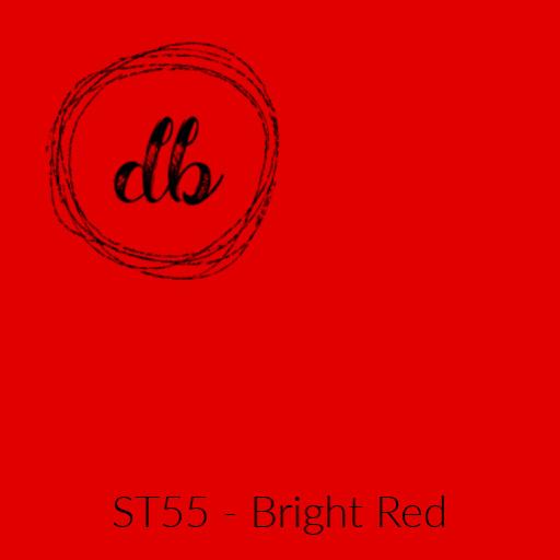 ST55 Bright Red - EasyWeed® STRETCH HTV-Design Blanks