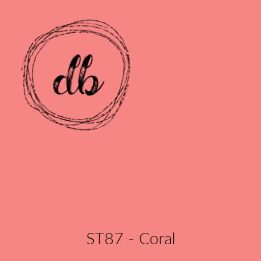 ST87 Coral - EasyWeed® STRETCH HTV-Design Blanks