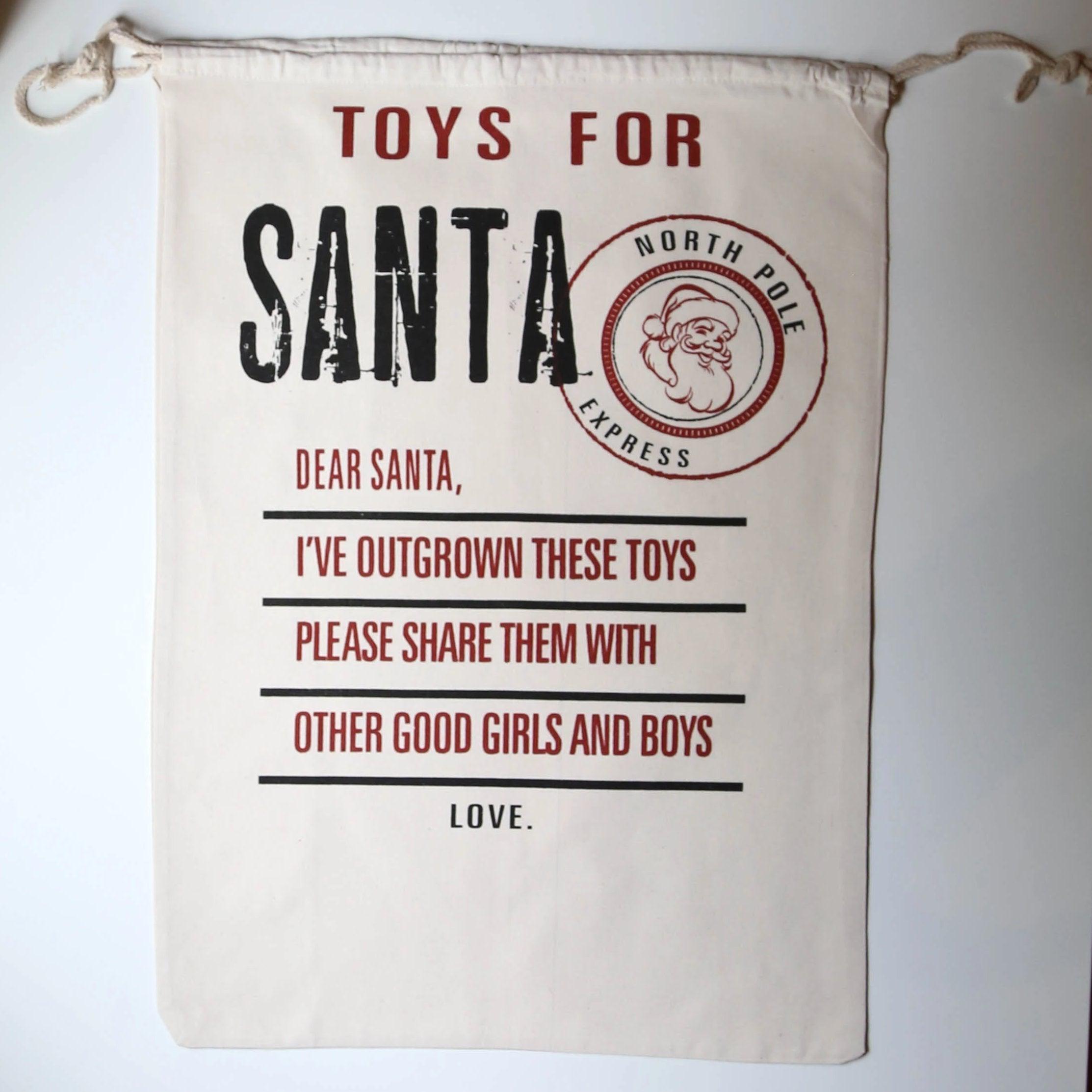 Santa Sack - Toys for Santa-Design Blanks