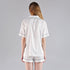 Satin Short Pajamas 3034 WHITE-Design Blanks