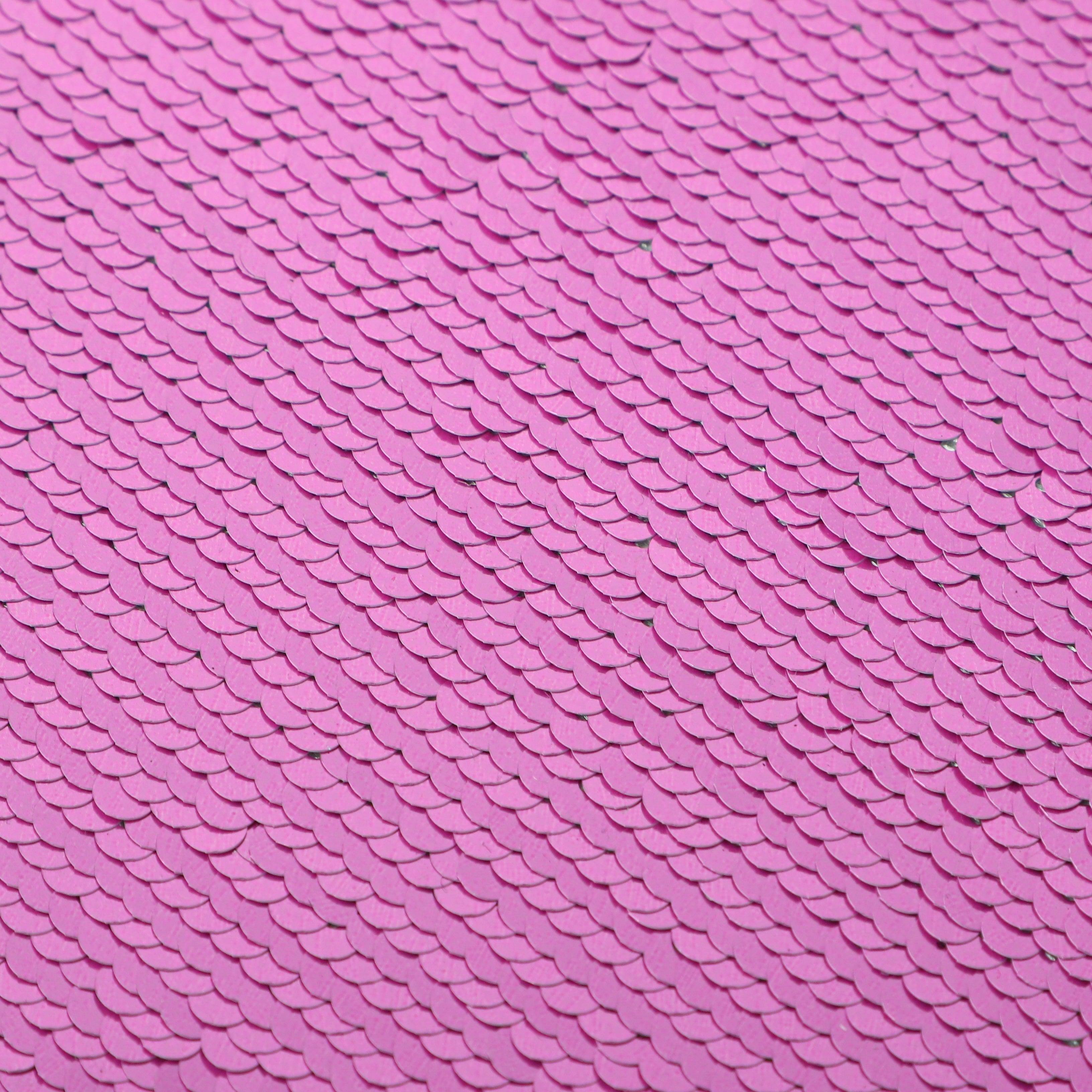 Sequin Mermaid Cushion Covers - Pinkish/White-Design Blanks
