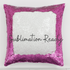 Sequin Mermaid Cushion Covers - Pinkish/White-Design Blanks