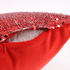 Sequin Mermaid Cushion Covers - Red/White-Design Blanks