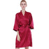 Simple Satin Robes 3019 BURGUNDY-Design Blanks