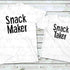 Snack Maker - Snack Taker - Screen Print Transfer-Design Blanks