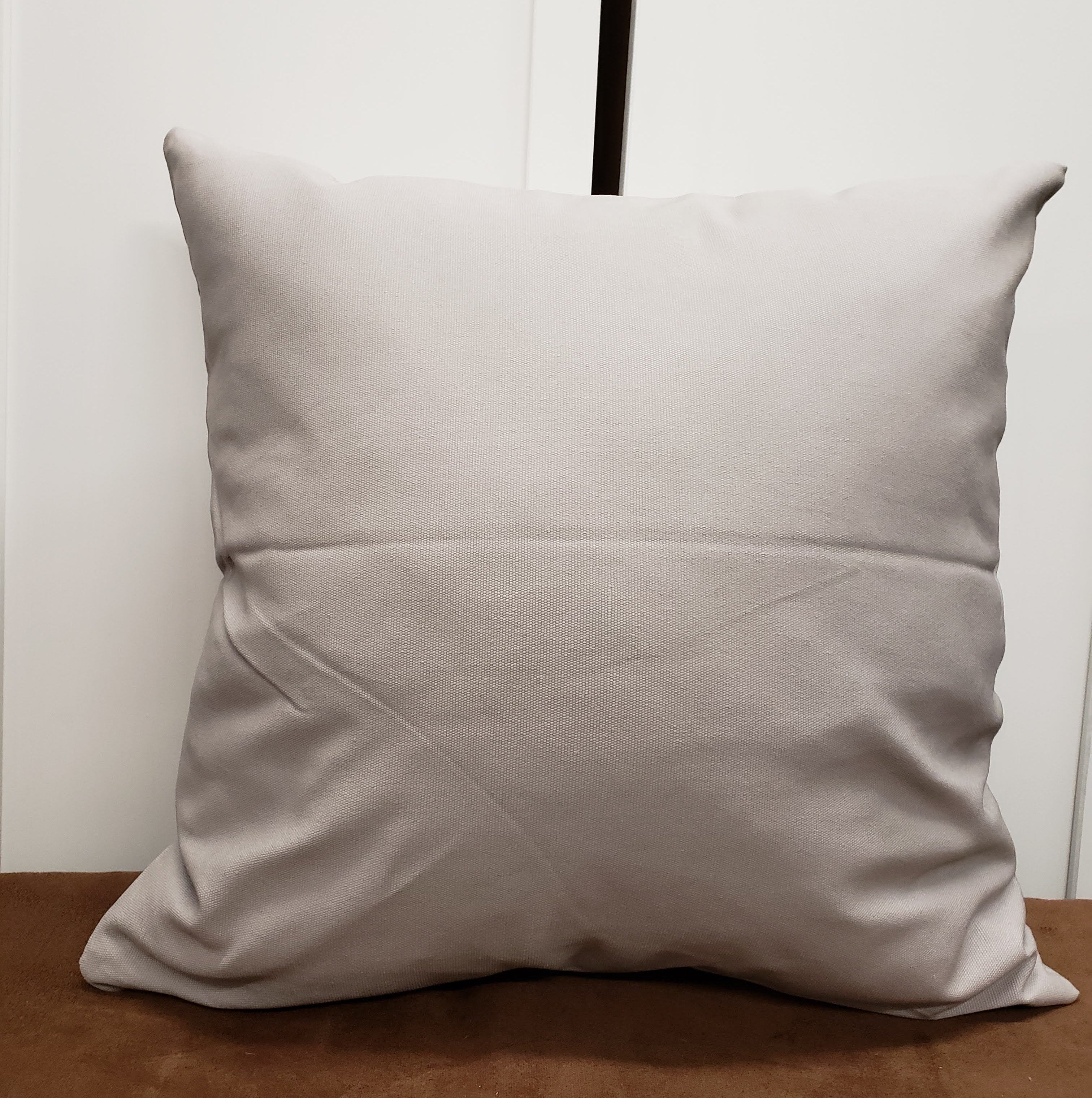 Soft Grey Cotton Cushion Cover (DB29)-Design Blanks