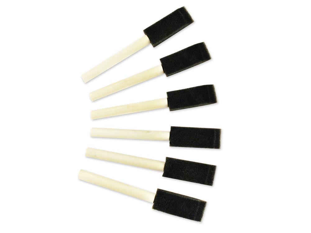 Sponge Brush 6 pack-Design Blanks