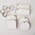 Sublimation MDF 6pc Bundle of Keyrings-Design Blanks
