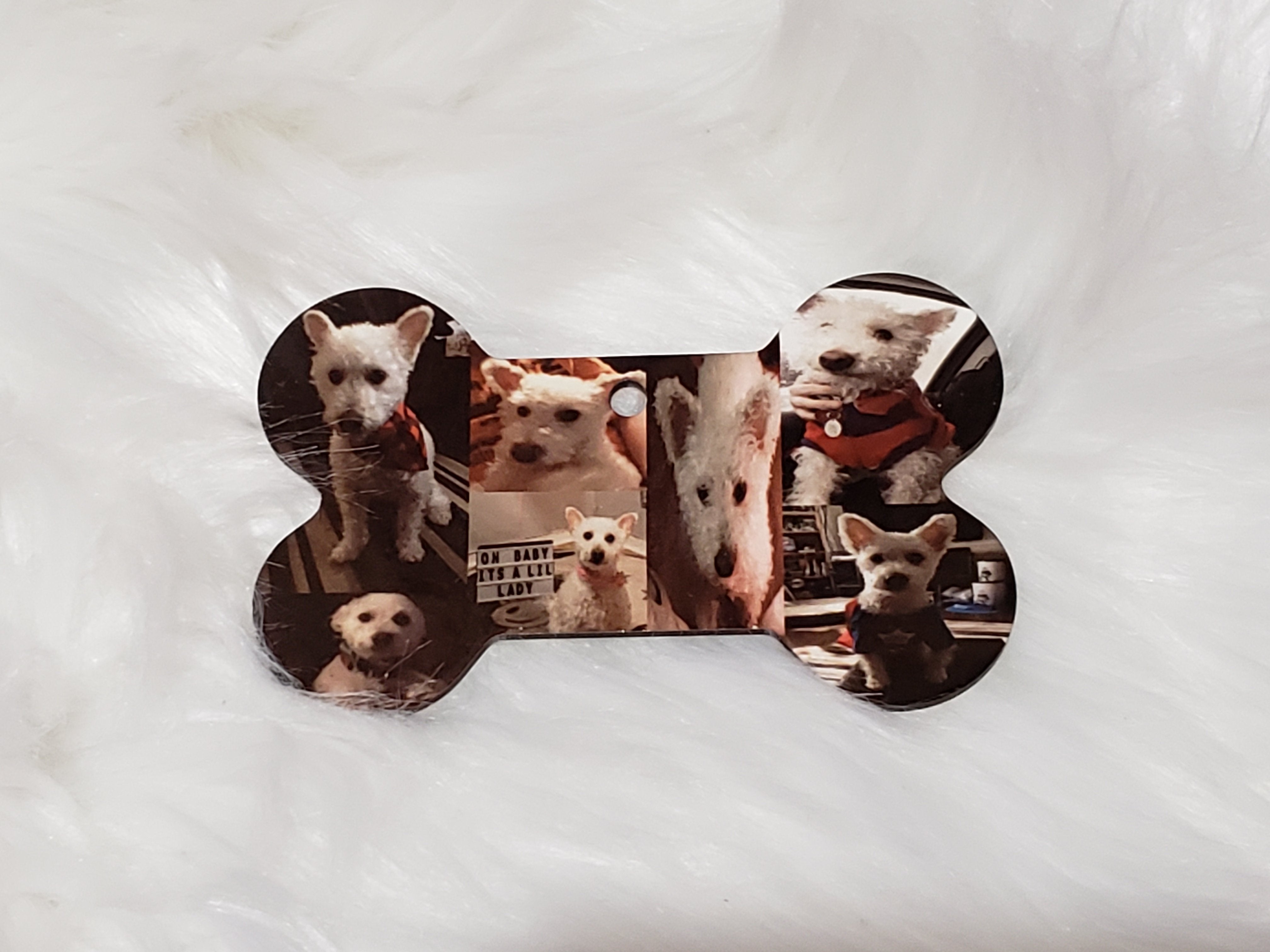 Sublimation MDF Ornament - DOG BONE-Design Blanks