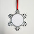 Sublimation Snowflake Ornament - 3 Pack-Design Blanks