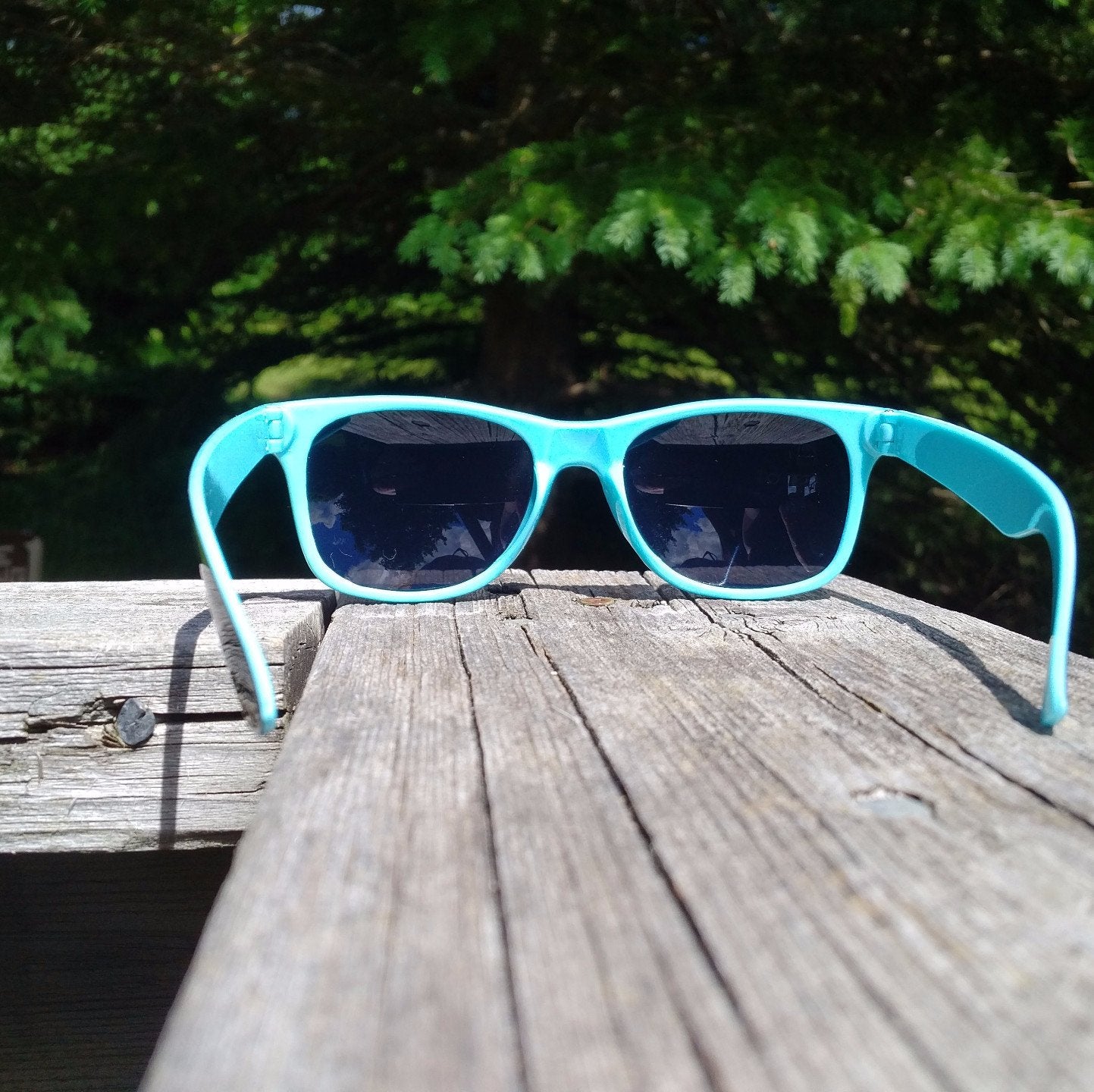 Sunglasses - Blue/Black-Design Blanks