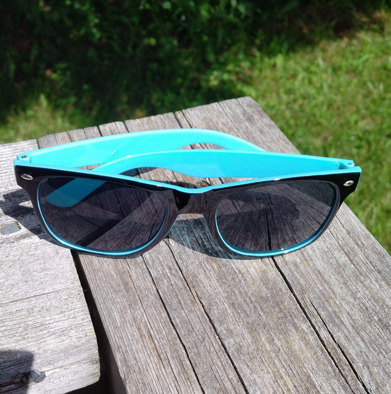 Sunglasses - Blue/Black-Design Blanks