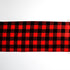 Table Runner Buffalo Plaid - RED-Design Blanks