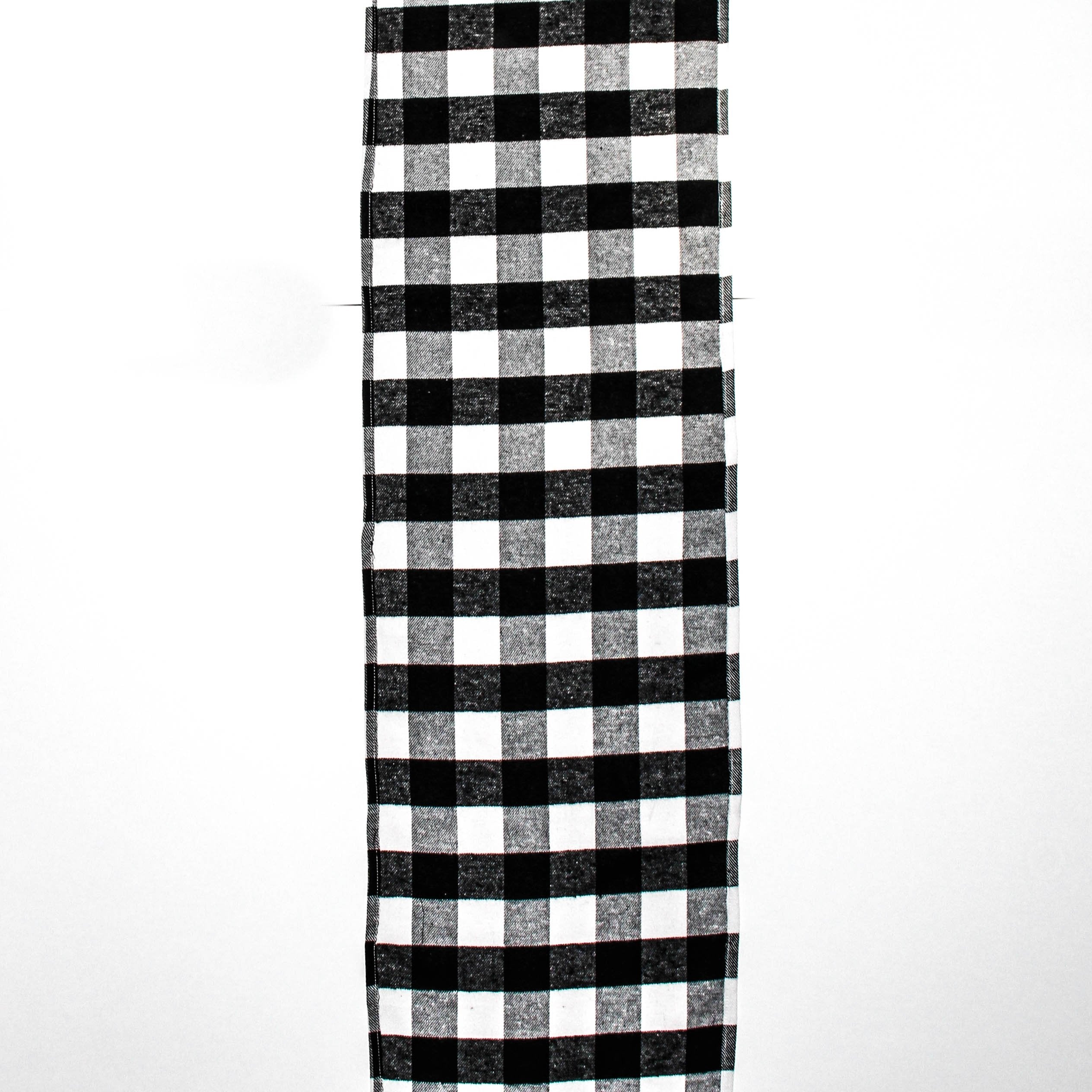 Table Runner Buffalo Plaid - WHITE-Design Blanks