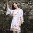 Tassel Cotton Floral Robe 3035-Design Blanks