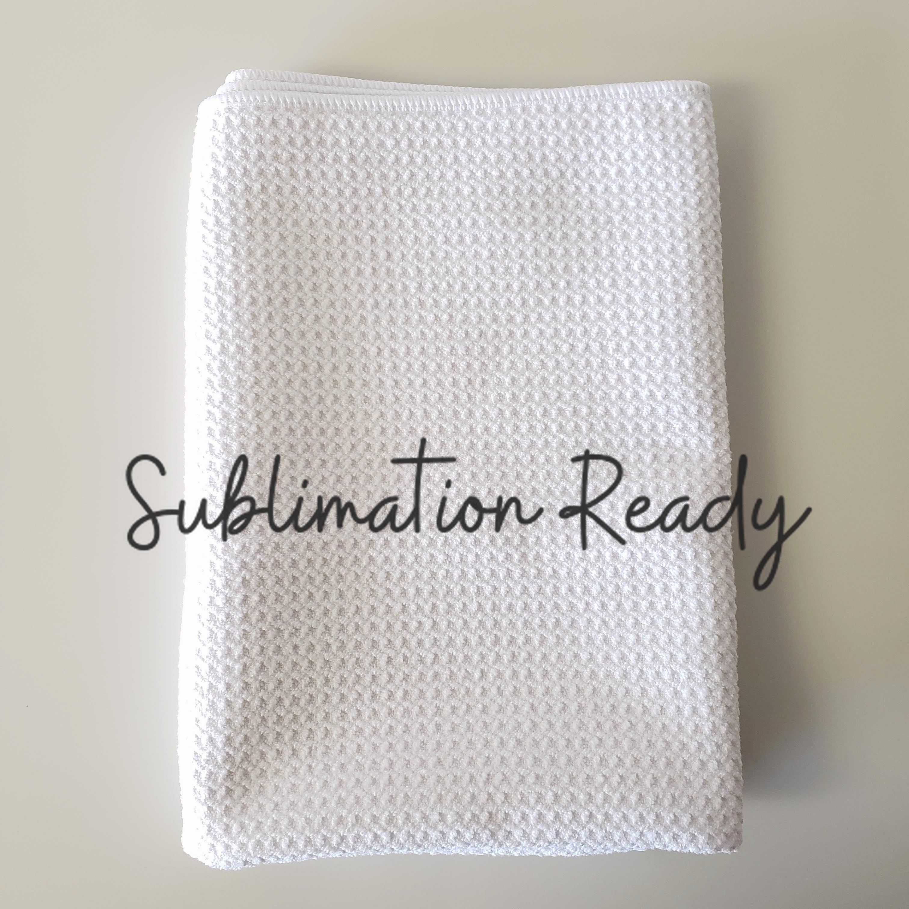 100% Polyester Sublimation Tea Towels, Sublimation Blanks, Flat