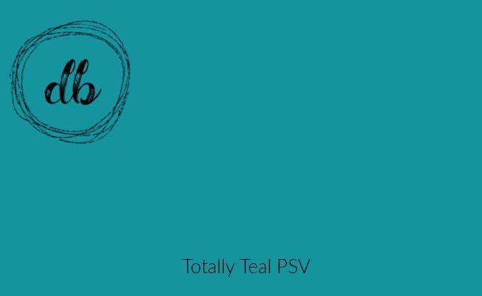 Totally Teal PSV - EasyPSV Permanent-Design Blanks