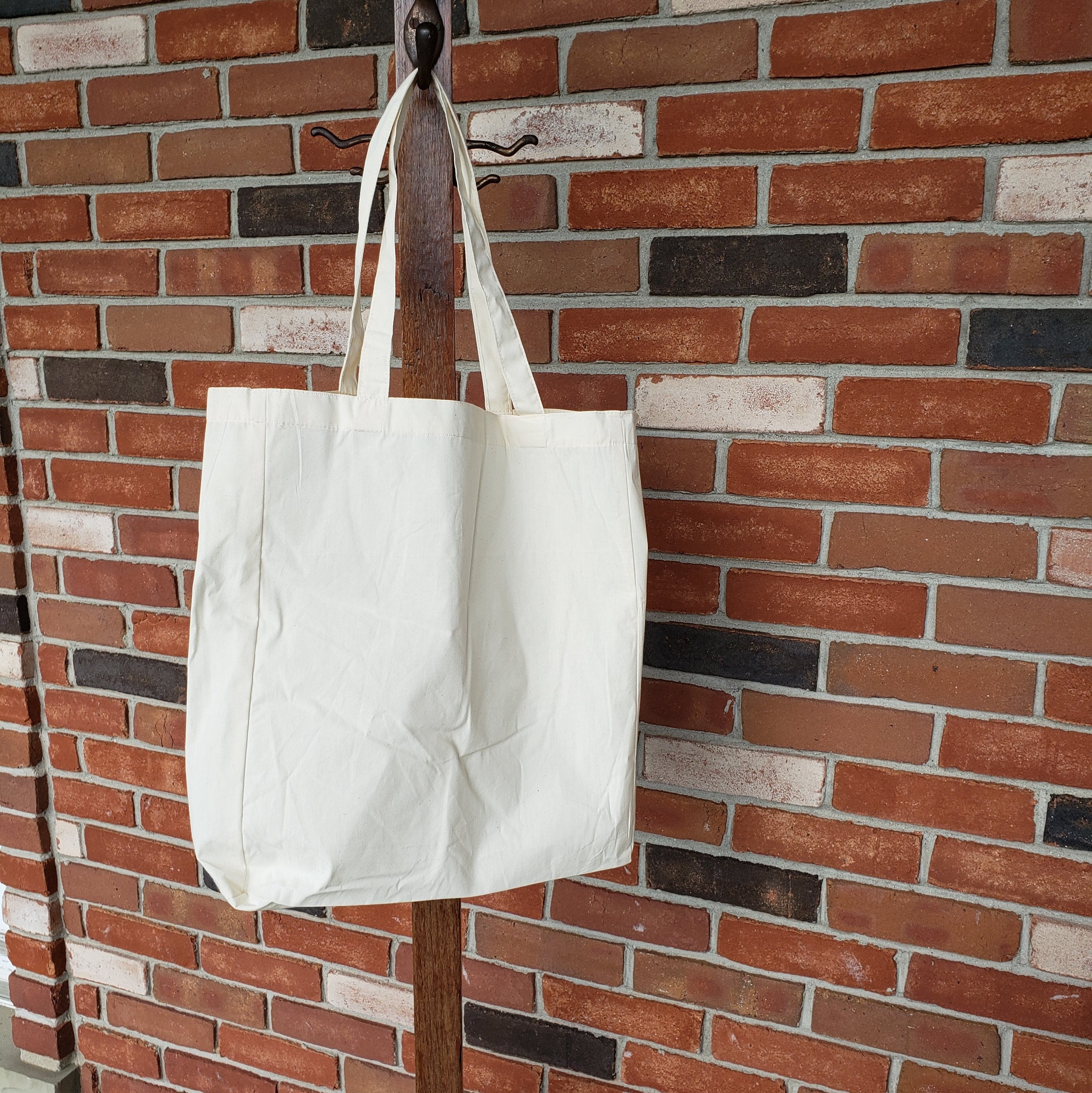 Tote Bags - LIGHTWEIGHT 100% Natural Cotton-Design Blanks