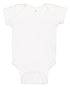 WHITE Baby BODYSUIT by Rabbit Skins-Design Blanks