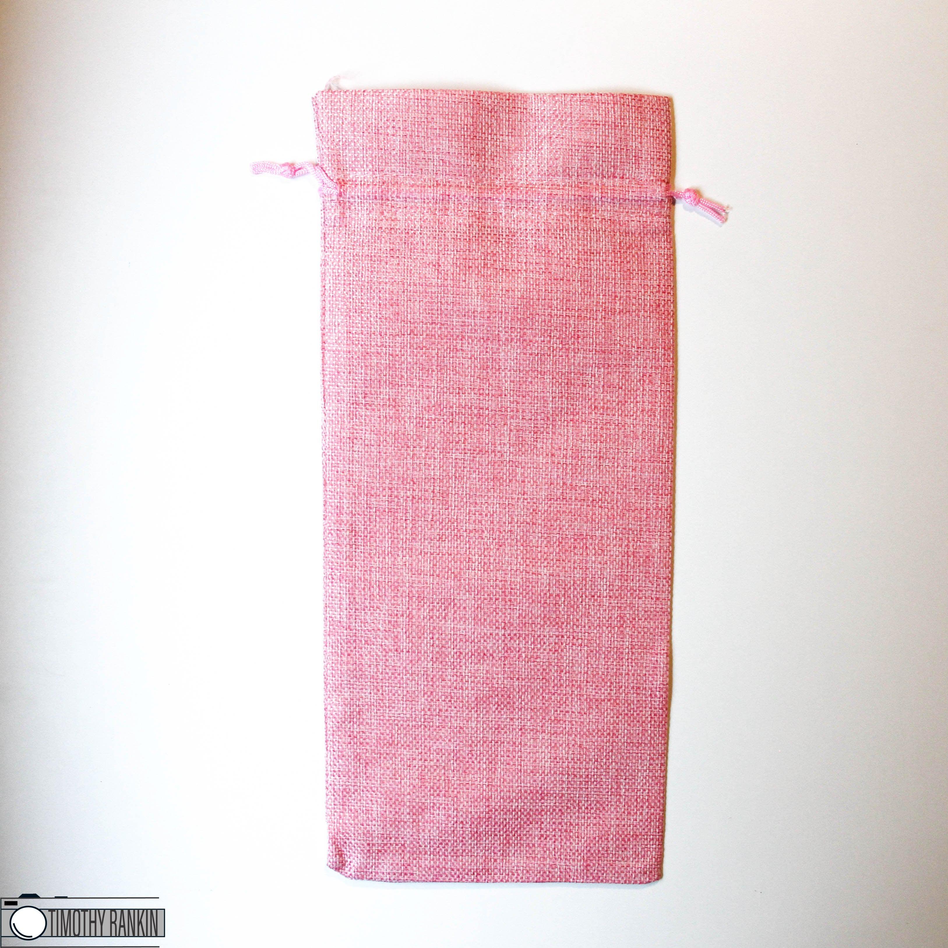 Wine Bags - Light Pink-Design Blanks