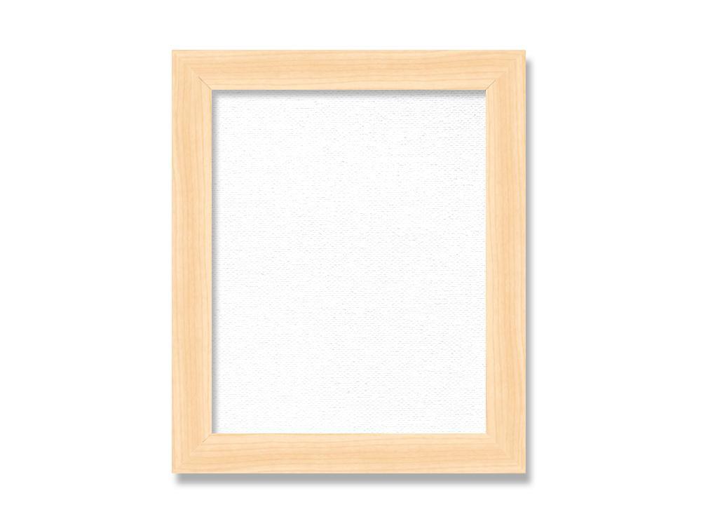 Wood Frame Mount Canvas Panel: 10.3 x 12.3 Inches-Design Blanks