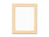 Wood Frame Mount Canvas Panel: 10.3 x 12.3 Inches-Design Blanks