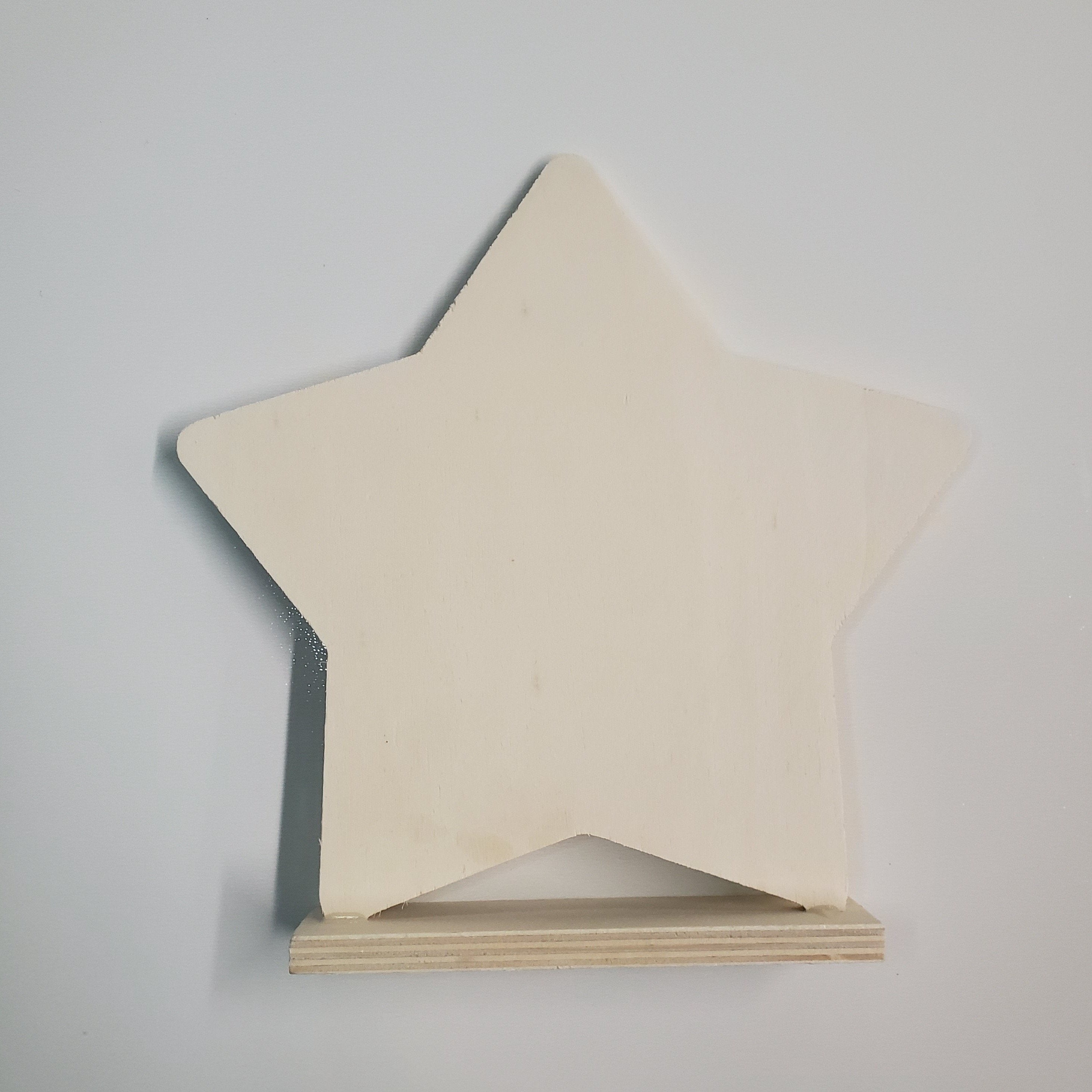 Wood STAR Cut Out-Design Blanks