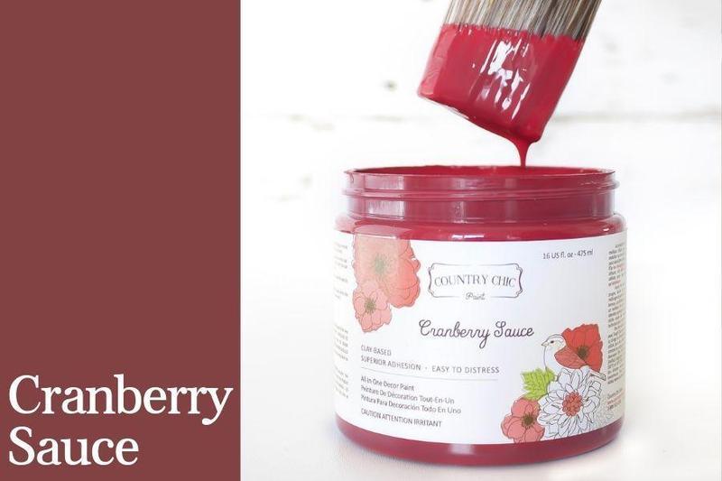 Country Chic - Cranberry Sauce-Design Blanks