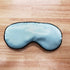Light Blue Lux Silk Sleep Mask-Design Blanks