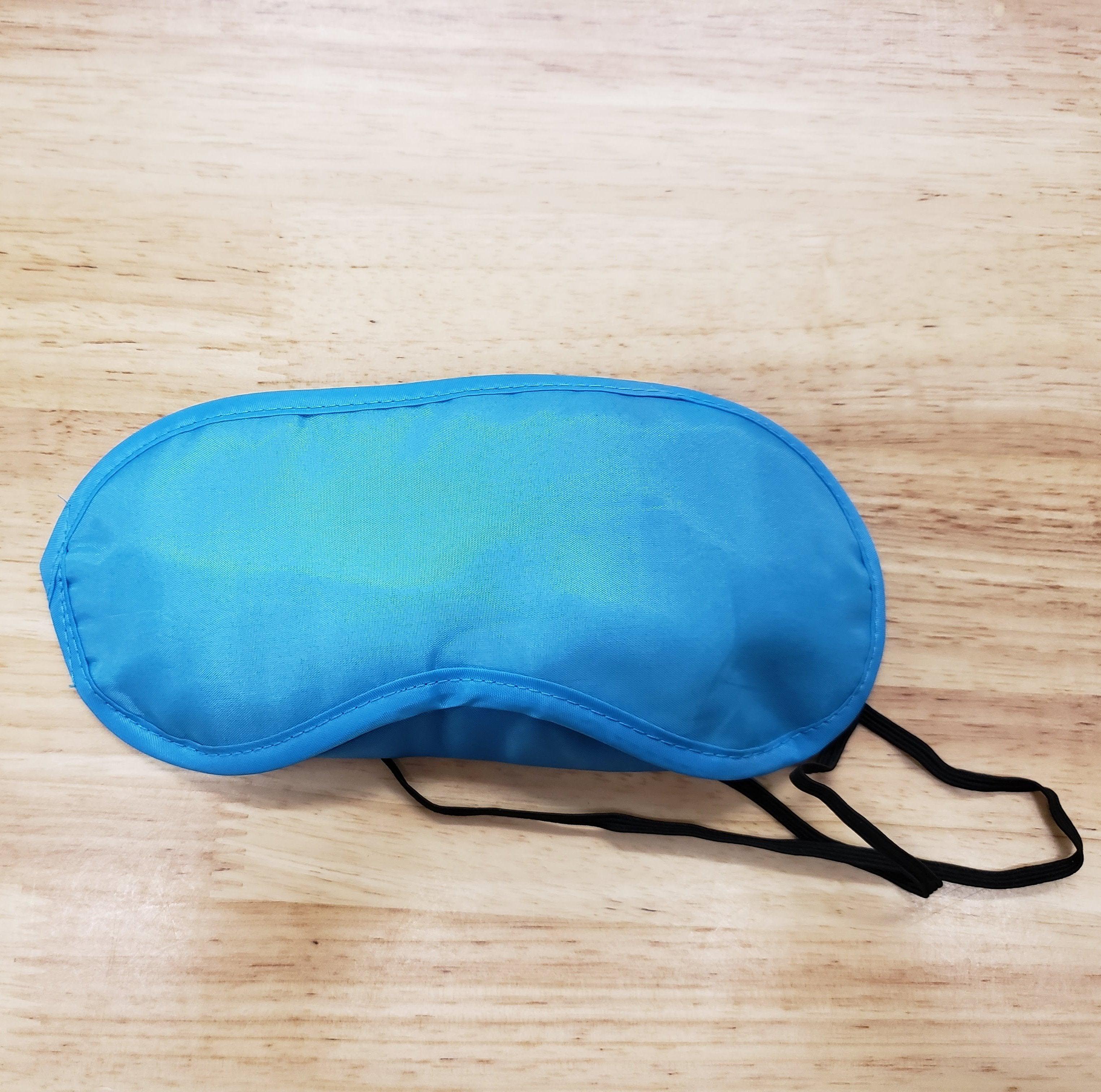 Light Blue Sleep Masks 3 pack-Design Blanks