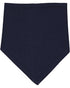 Navy/White - 100% Cotton Bandana Baby Bibs-Design Blanks