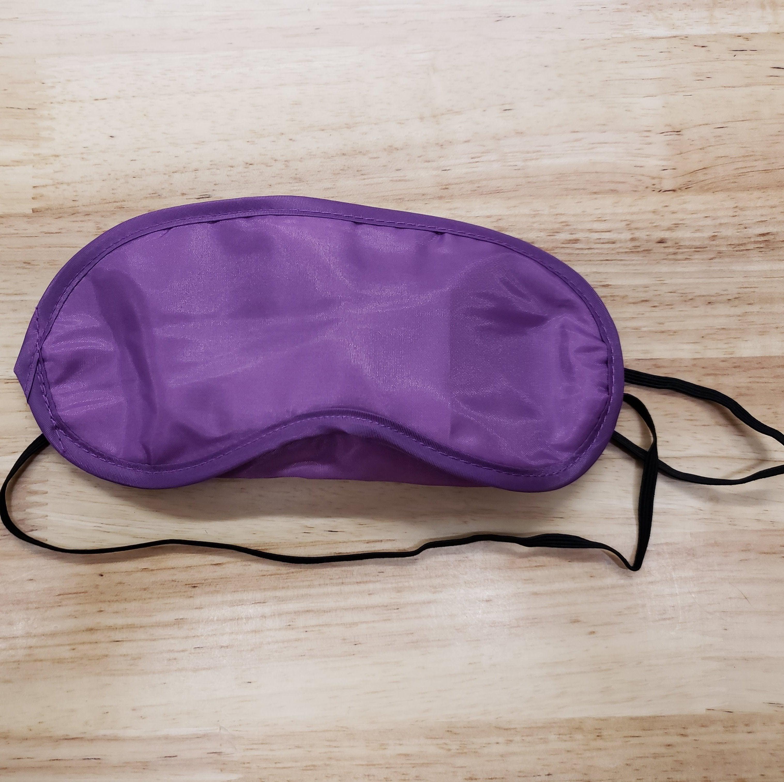 Purple Sleep Masks 3 pack-Design Blanks