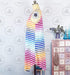 Rainbow Stripe Sleeveless Sundress-Design Blanks