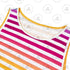 Rainbow Stripe Sleeveless Sundress-Design Blanks