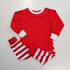 Red Shirt, Red/White Stripped Family Pajamas-Design Blanks