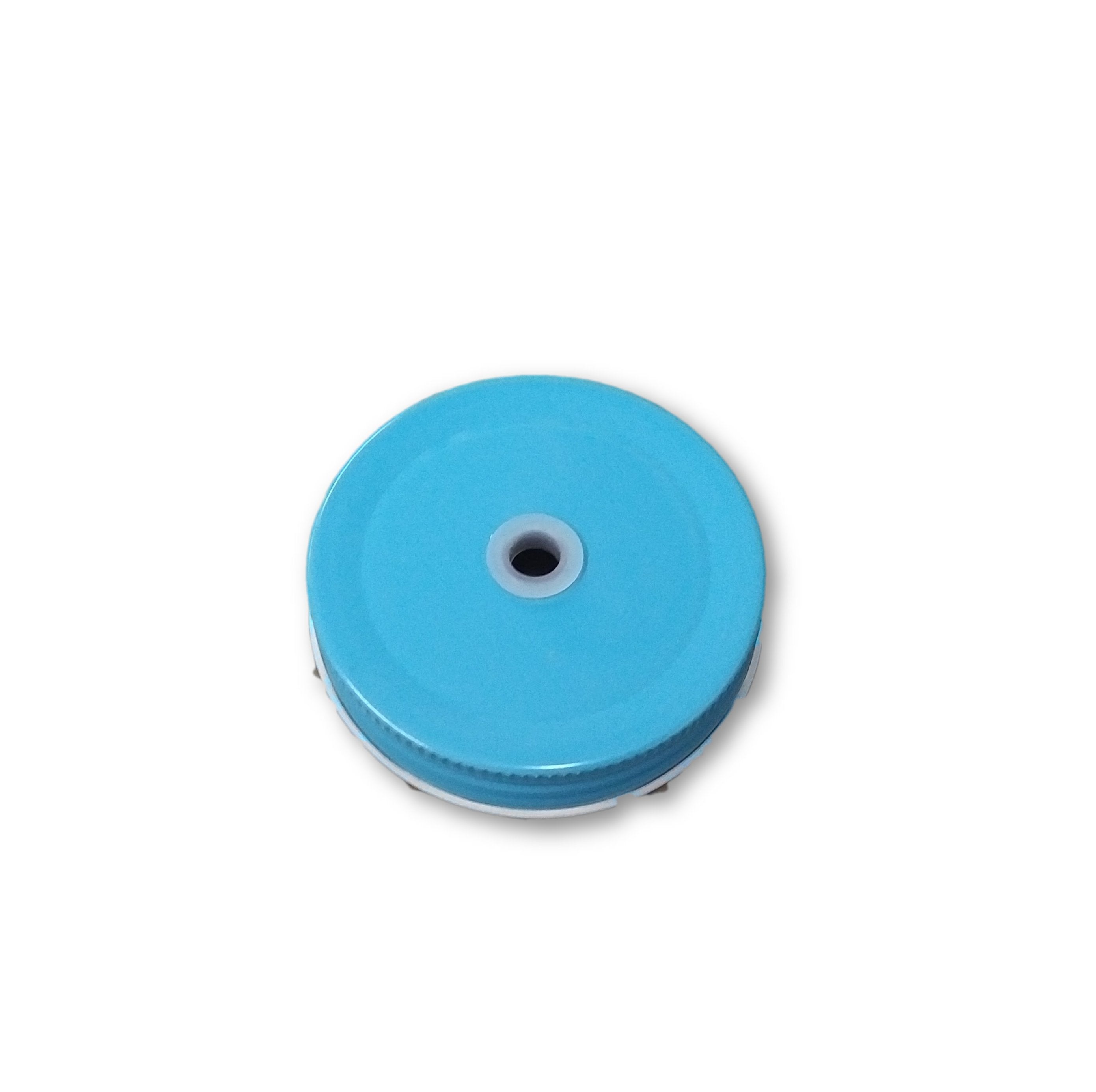 Regular Straw Lid - Blue-Design Blanks