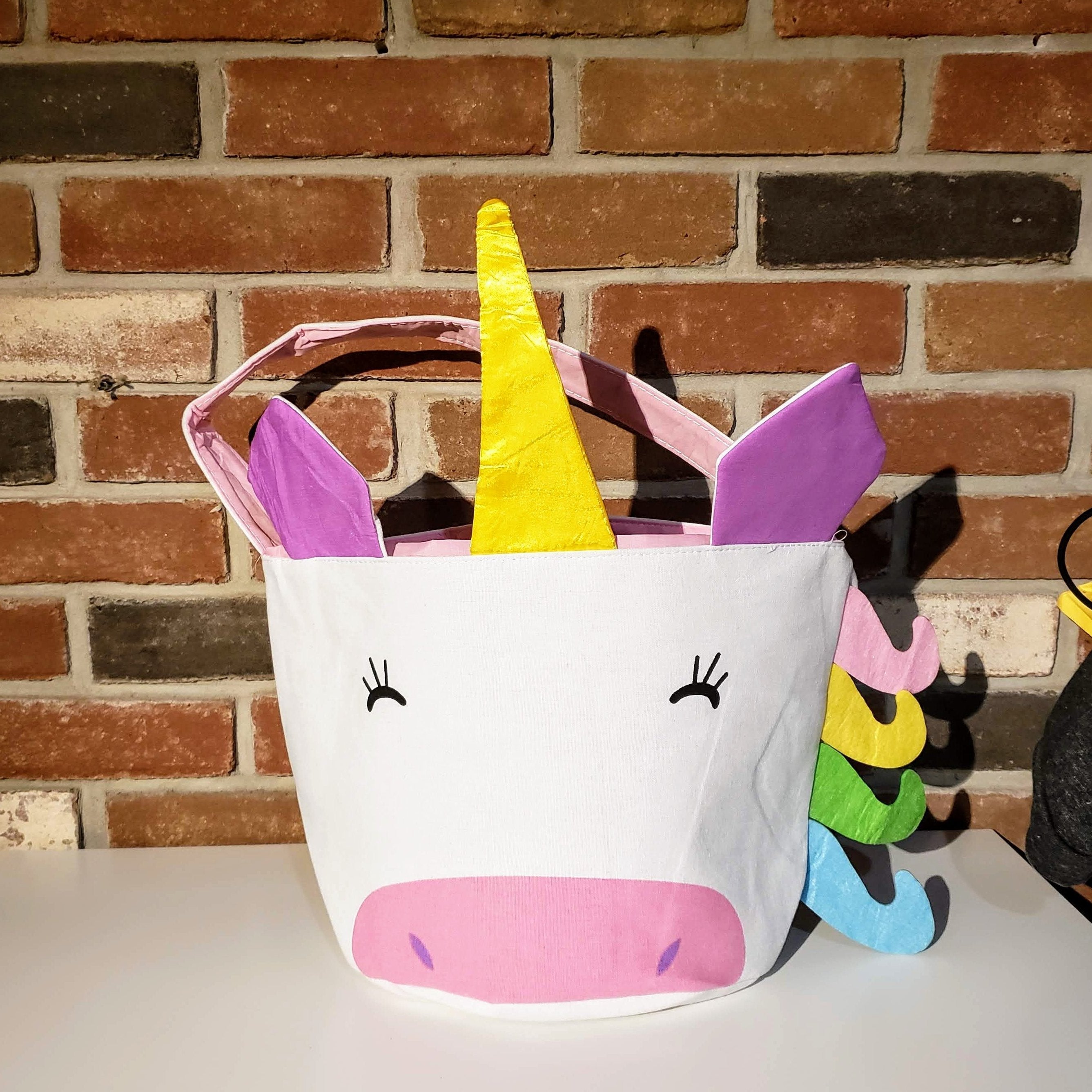 Unicorn Bucket - Gold Horn-Design Blanks